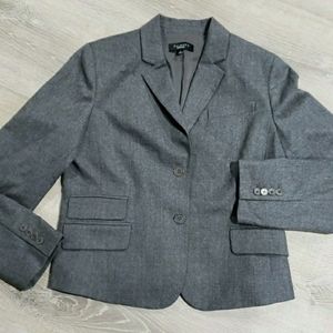 Talbots Blazer Gray Blazer